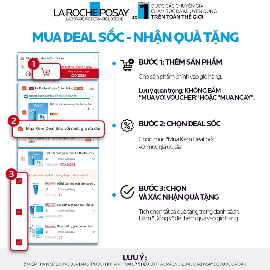 [VB Var] Gel rửa mặt cho da dầu nhạy cảm La Roche-Posay Effaclar Foaming Gel 400ml | BigBuy360 - bigbuy360.vn