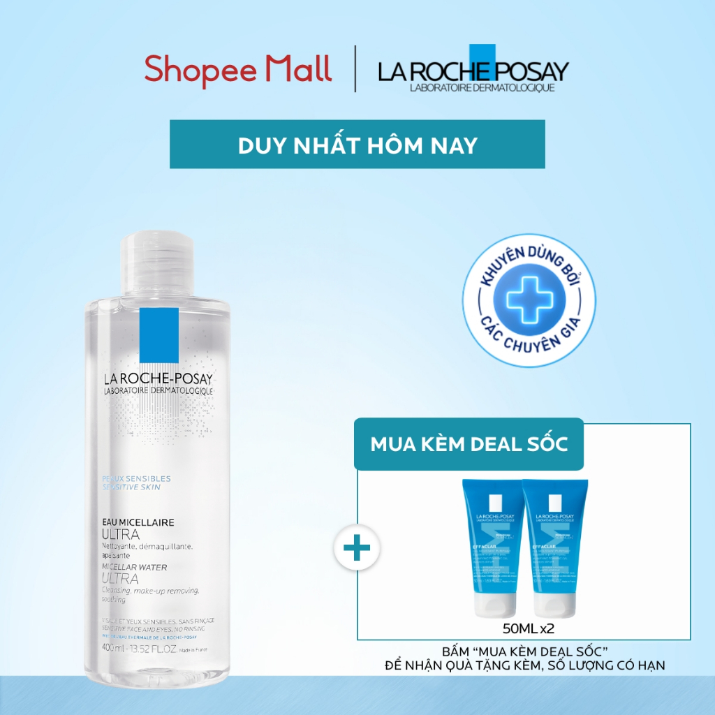 [VB Var] Nước tẩy trang La Roche-Posay dành cho mọi loại da 400ml