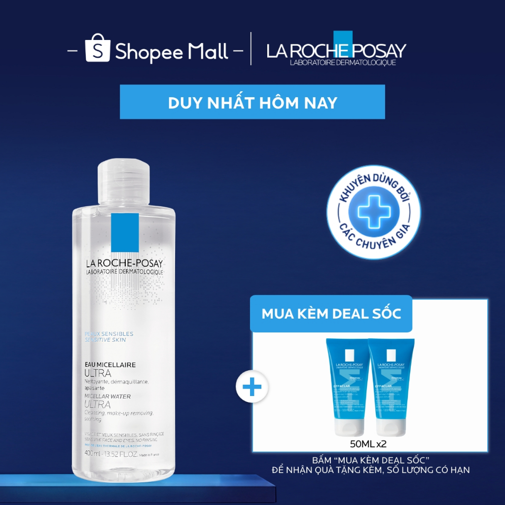 [VB Var] Nước tẩy trang La Roche-Posay dành cho mọi loại da 400ml
