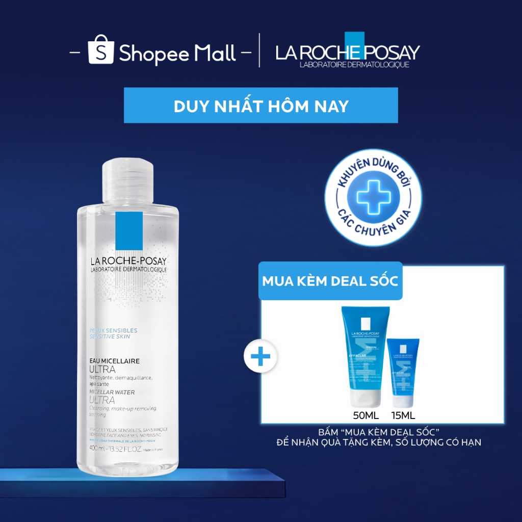 [VB Var] Nước tẩy trang La Roche-Posay dành cho mọi loại da 400ml