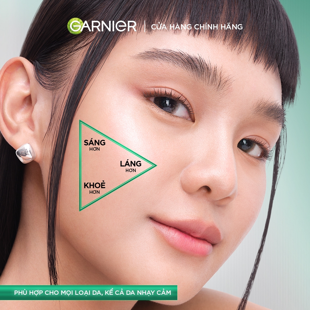 Bộ 2 Serum Garnier thế hệ mới 15% [PHA,AHA BHA ,NIACINAMIDE] giúp da trông sáng, láng, khỏe hơn 20ml x 2
