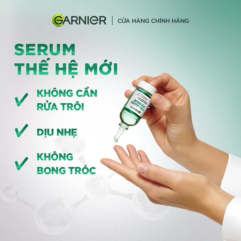 Bộ 2 Serum Garnier thế hệ mới 15% [PHA,AHA BHA ,NIACINAMIDE] giúp da trông sáng, láng, khỏe hơn 20ml x 2