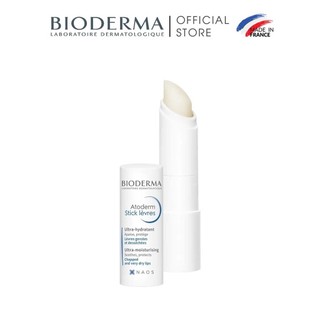 Bộ đôi nước tẩy trang cho mọi loại da Sensibio H2O 500ml và son dưỡng môi khô nứt nẻ Bioderma Atoderm Stick Levres - 4g