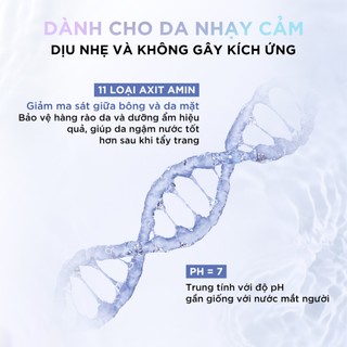 VB_ Bộ đôi nước tẩy trang dành cho da nhạy cảm và đang phục hồi L'Oreal Paris Amino Micellar Water 400mlx2
