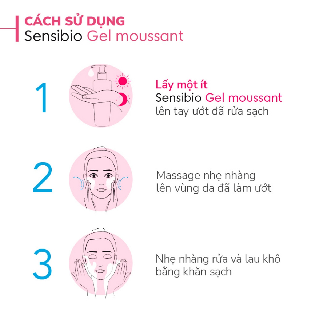 [QUÀ TẶNG KHÔNG BÁN] Bộ đôi gel rửa mặt tạo bọt cho da nhạy cảm Bioderma Sensibio Gel Moussant - 8mlx2