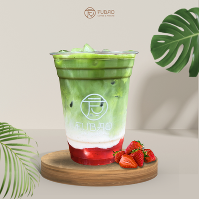 Matcha Latte Dâu