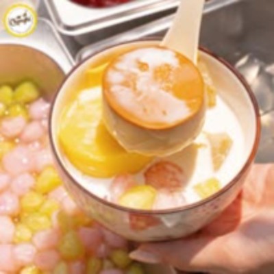 Chè Sương Sa Hạt Lựu Bánh Flan