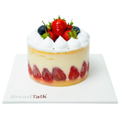 Strawberry Yogurt Cake