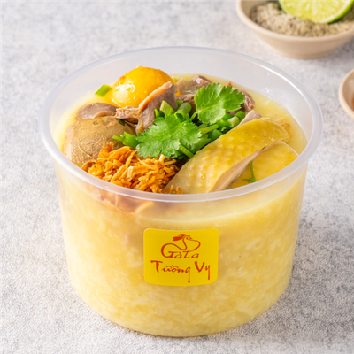 Cháo Gà Đặc Biệt (Gà + Lòng Gà)