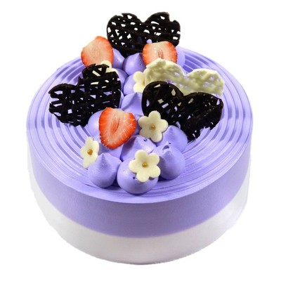 Bánh Kem Nhân Khoai Môn - Taro Cake (16cm - Tròn)