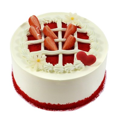 Bánh Kem Nhân Dâu - Strawberry Cake (16cm - Tròn)