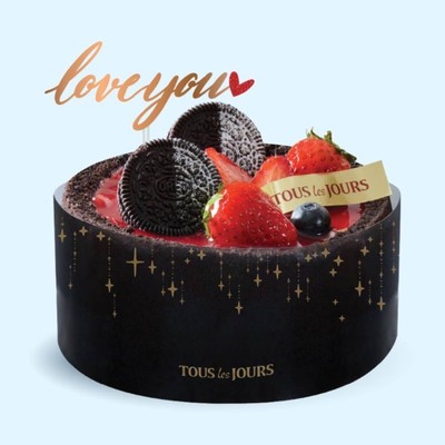 Bánh kem Midnight Choco Yogurt Fresh 1