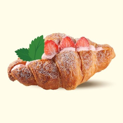 Bánh sừng trâu Strawberry Kiss Croissant