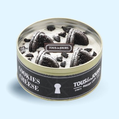 Cookie & Cheese Mousse Treasure Box