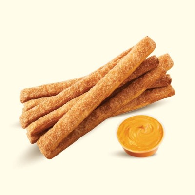 Pastry Stick & Cheese Sauce