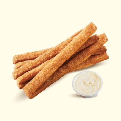 Pastry Stick & Milk Sauce