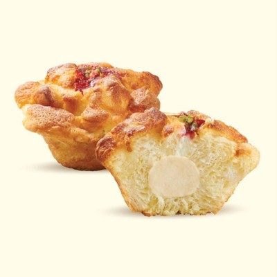Cream Cheese Pistachio Flower Pastry