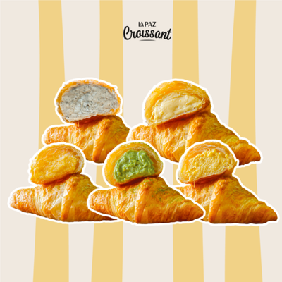 Combo 2 bánh croissant nhân kem