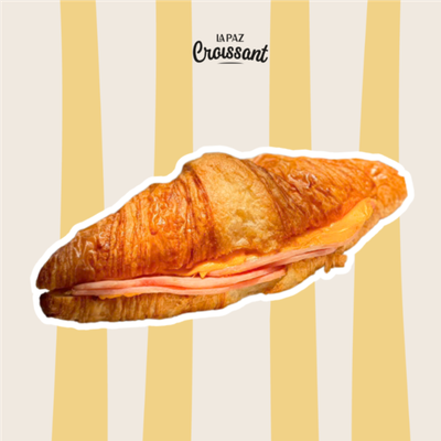 Croissant ham cheese