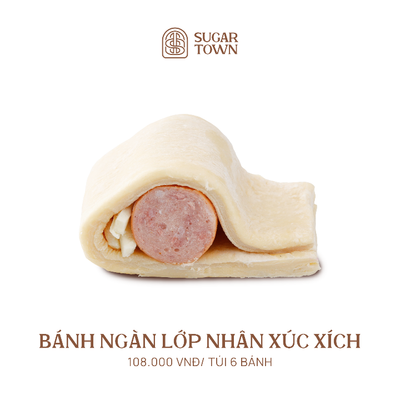 Bánh Ngàn Lớp Nhân Xúc Xích
