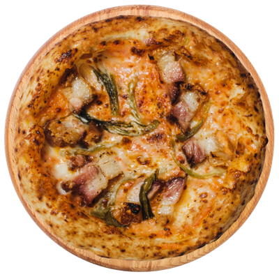 Pizza Heo Quay Cải Chua