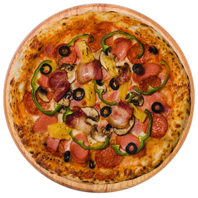 Pizza 4 loại Thịt & Rau Củ