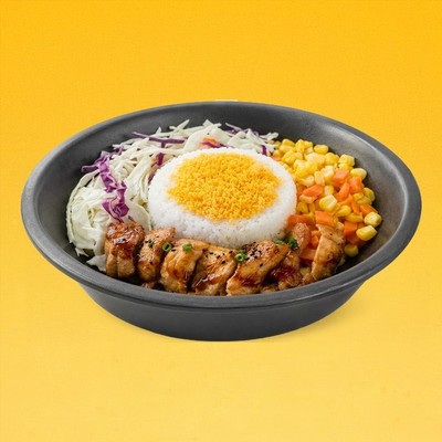 Cơm gà xèo trứng muối