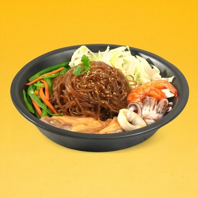Miến xèo gà hải sản