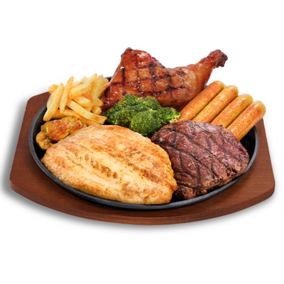 Đĩa tổng hợp size L | Mix Grilled Platter size L