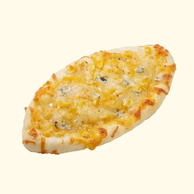Gourmet 3-Cheese Focaccia Pizza
