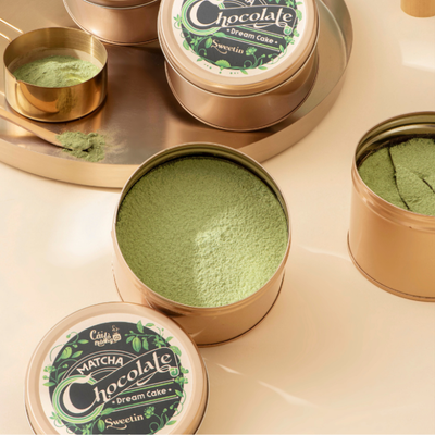 Hộp Sweetin Petite - Matcha Chocolate Dreamcake (Bánh Hộp thiếc)