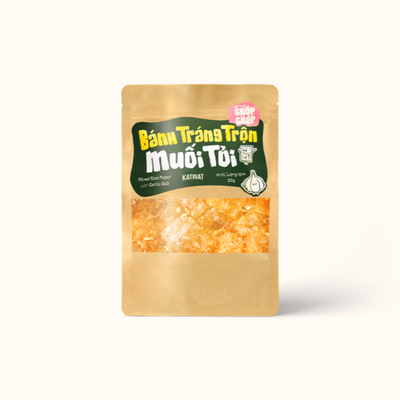 Bánh Tráng Trộn Vị Muối Tỏi