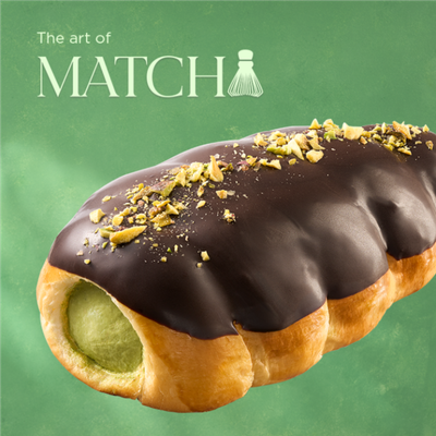 Bánh Choco Matcha Cream Cone Bread