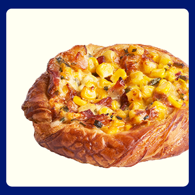 Bánh Bacon Garlic Corn Cheese Pastry