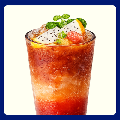 Tropical fruit tea