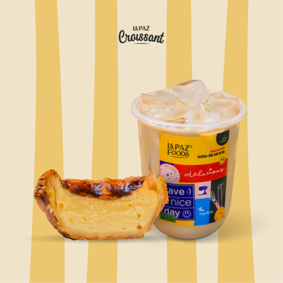 Combo 01 Tart trứng truyền thống & 01 Trà sữa truyền thống