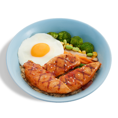 Chicken Tender & Rice - Cơm Lườn Gà Nướng