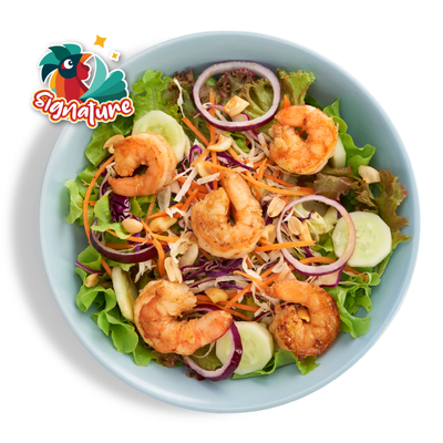 BBQ Prawn Salad - Salad tôm nướng