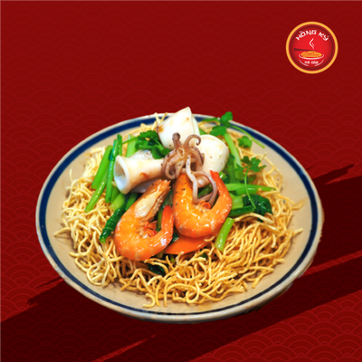 Mì Xào Giòn (Mềm) Hải Sản