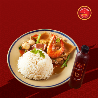 ⭐Cơm Chiên Hải Sản+ Sâm Hồng Ký