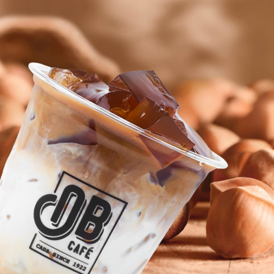 Cà Phê Hazelnut Thạch Jelly