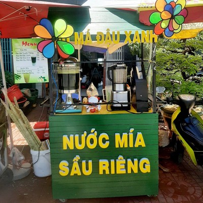 Rau Má Mix & Nước Mía Sầu Riêng - Đống Đa