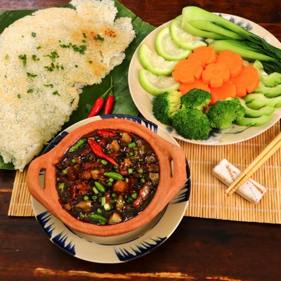 Quán Cây Dừa - Cơm Cháy - Quốc Lộ 62