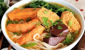Canh bún cua đồng