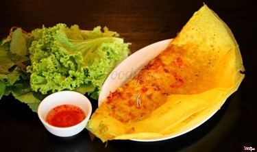 Bánh xèo thập cẩm nấm