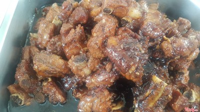 Sườn non ram mặn