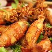 Mực chiên nước mắm