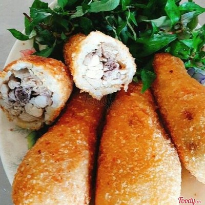 Xôi chiên gà luộc