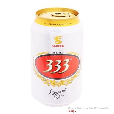 Bia 333 - lon