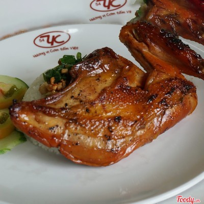Cơm Gà cánh nướng